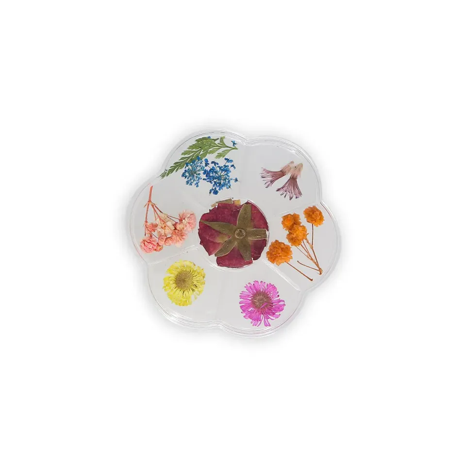 Gouiran Signature Fleurs Séchées décoration nail art assortiment