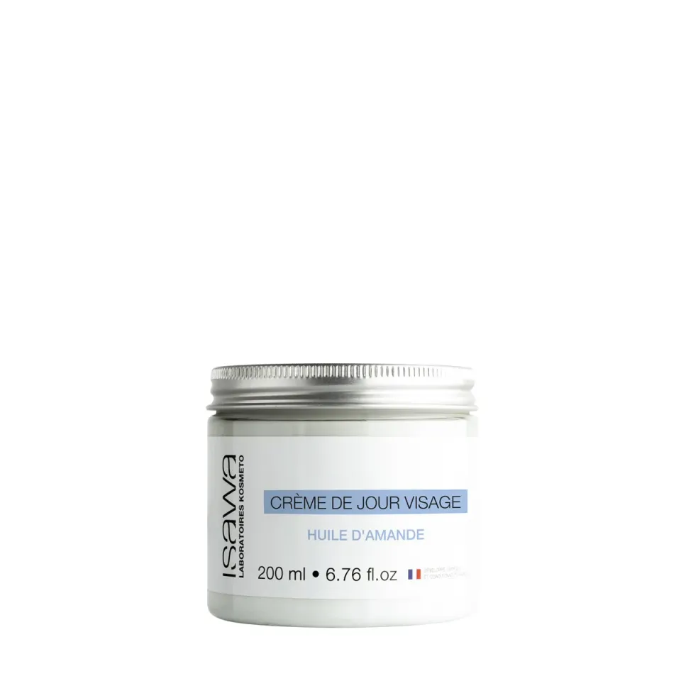 Isawa Crème de Jour Visage 200ml Karité Amande Douce