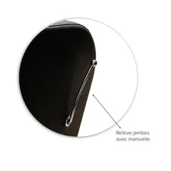 Gouiran Signature Osena bac à shampoing noir céramique