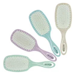 Beautélive brosse ovale pneumatique picots fibres de blé