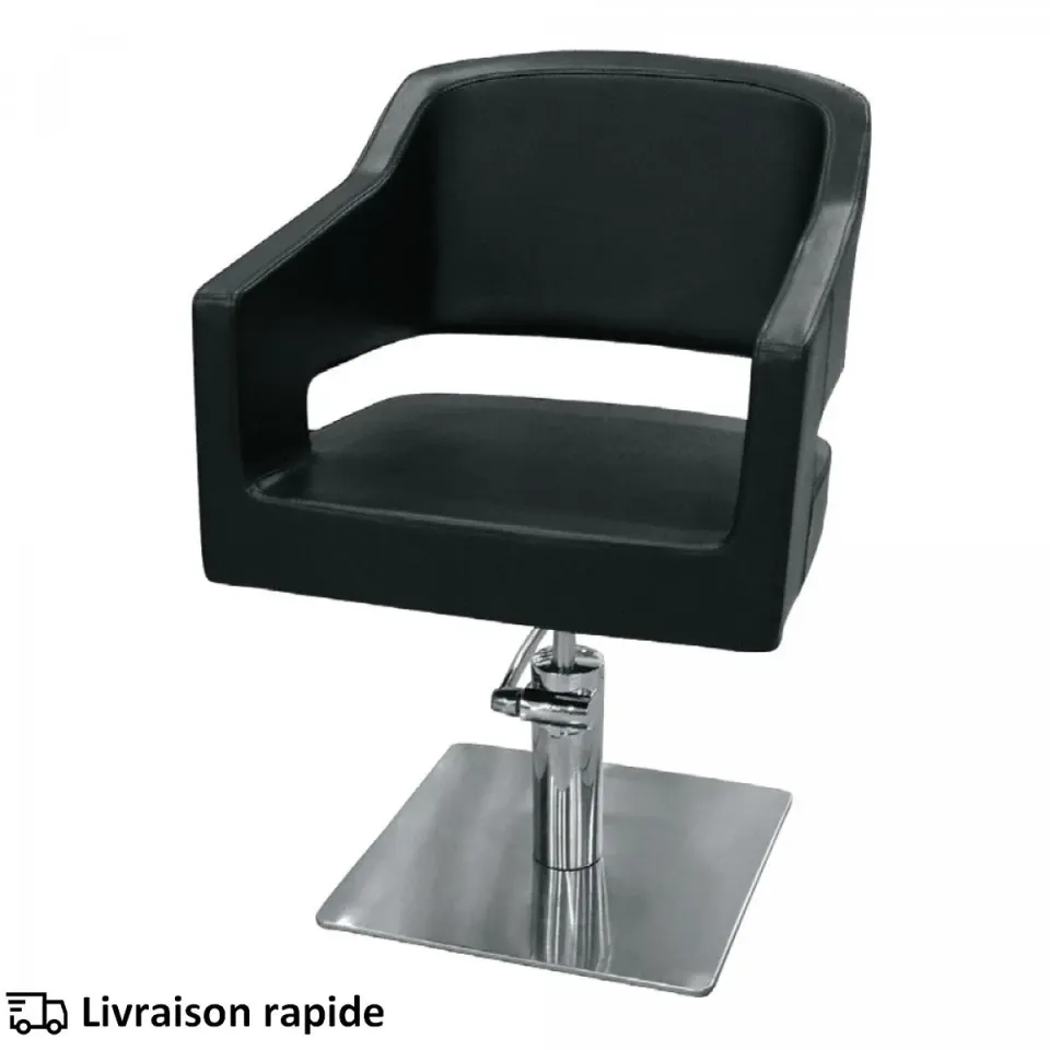 Gouiran Signature Carruba fauteuil coiffure noir