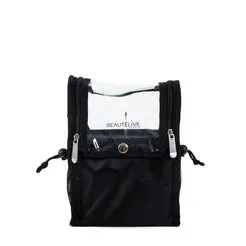 Beautélive Sac Bruxelles Transparent Noir à Compartiments