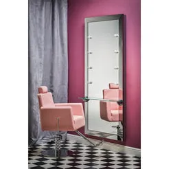Ayala Make Up coiffeuse murale alu éclairage