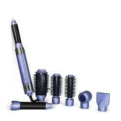 Gently Wonder-7 Brosse Coiffante 7 embouts céramique