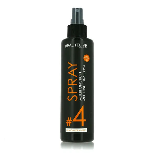 Beautélive spray multifonction coiffant 200ml fixation forte