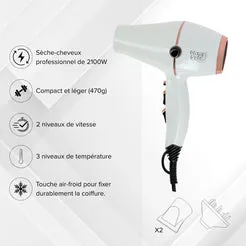 Beautélive Oh My Gold sèche-cheveux professionnel 2100W
