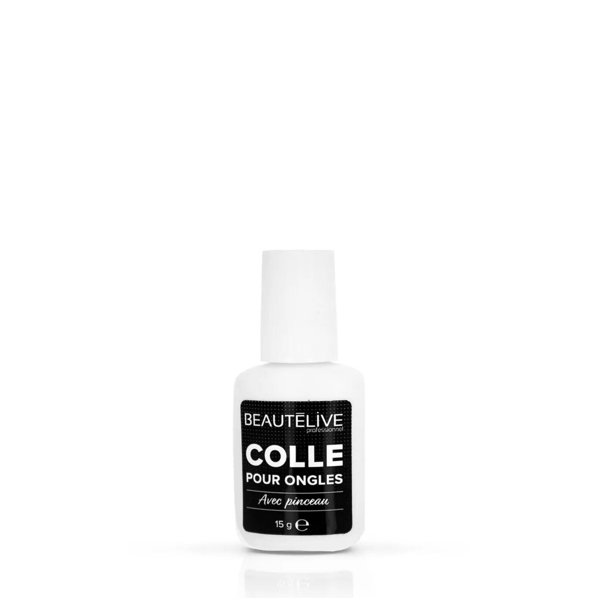 Beautélive Colle pour Ongles Pinceau 15g prise rapide