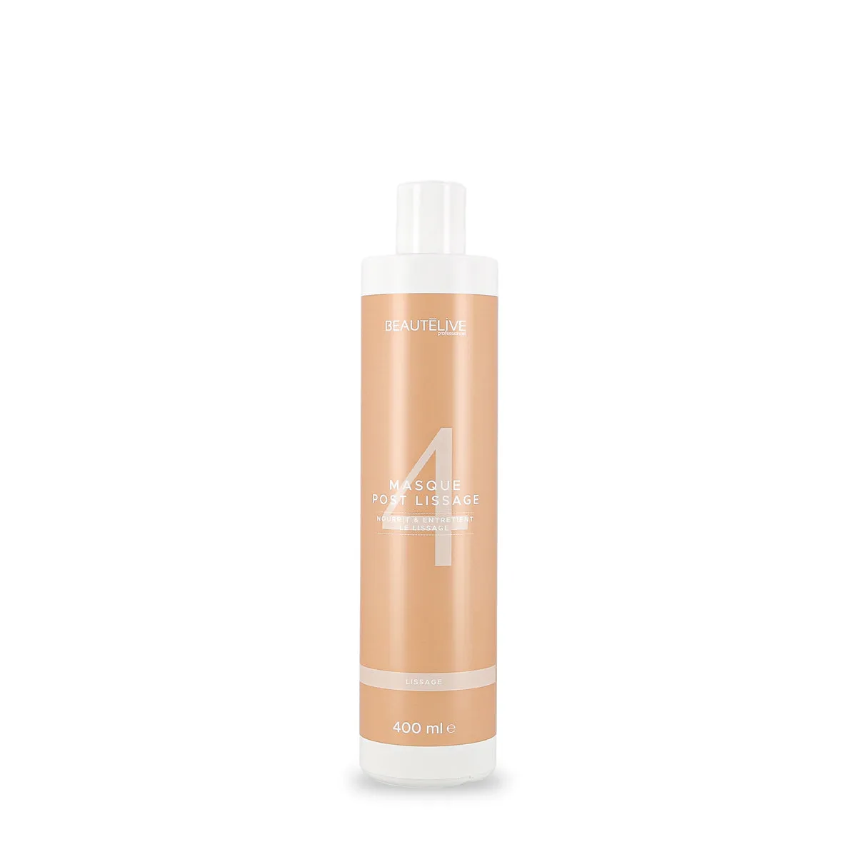 Beautélive N°4 masque post-lissage 400ml argan kératine