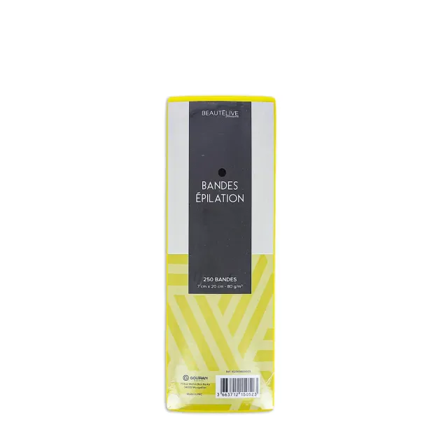 Gouiran Signature bandes épilation jaunes 80 g x250